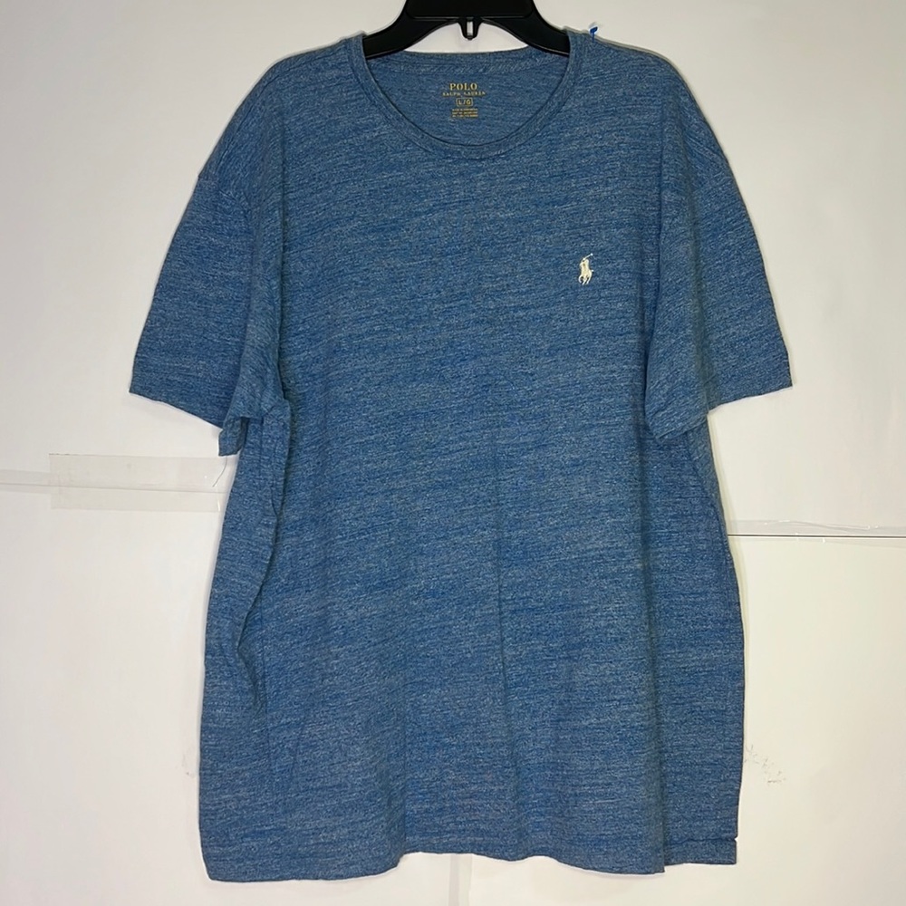 Men’s Polo by Ralph Lauren Classic Fit Blue Crewneck T-Shirt Size Large
